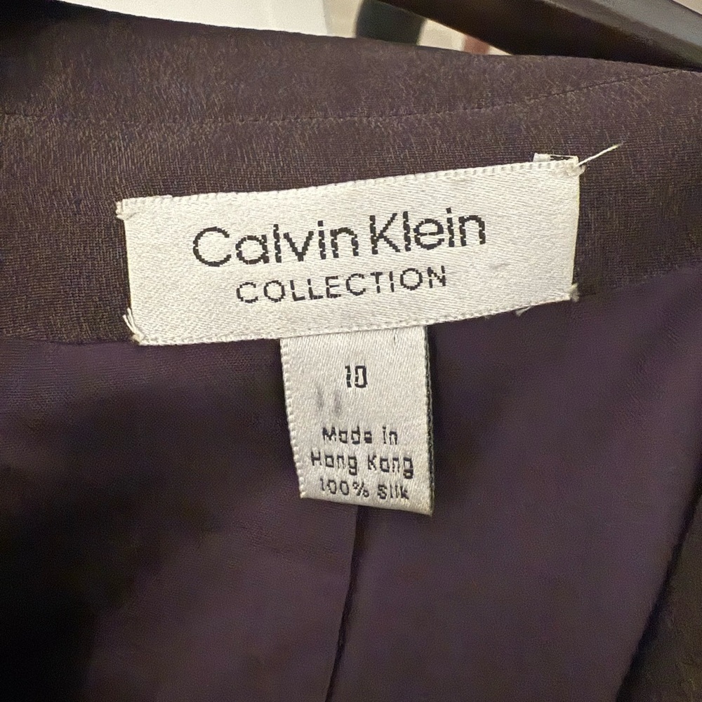 Calvin Klein Dark PurpleBlazer - Picture 7 of 7